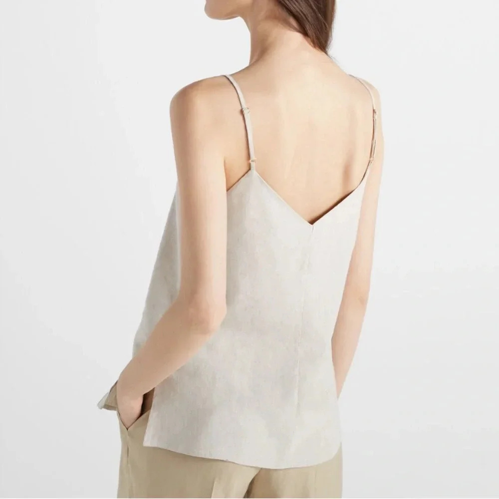 CLUB MONACO Casual CamiLINEN SIZE S - Picture 2 of 5